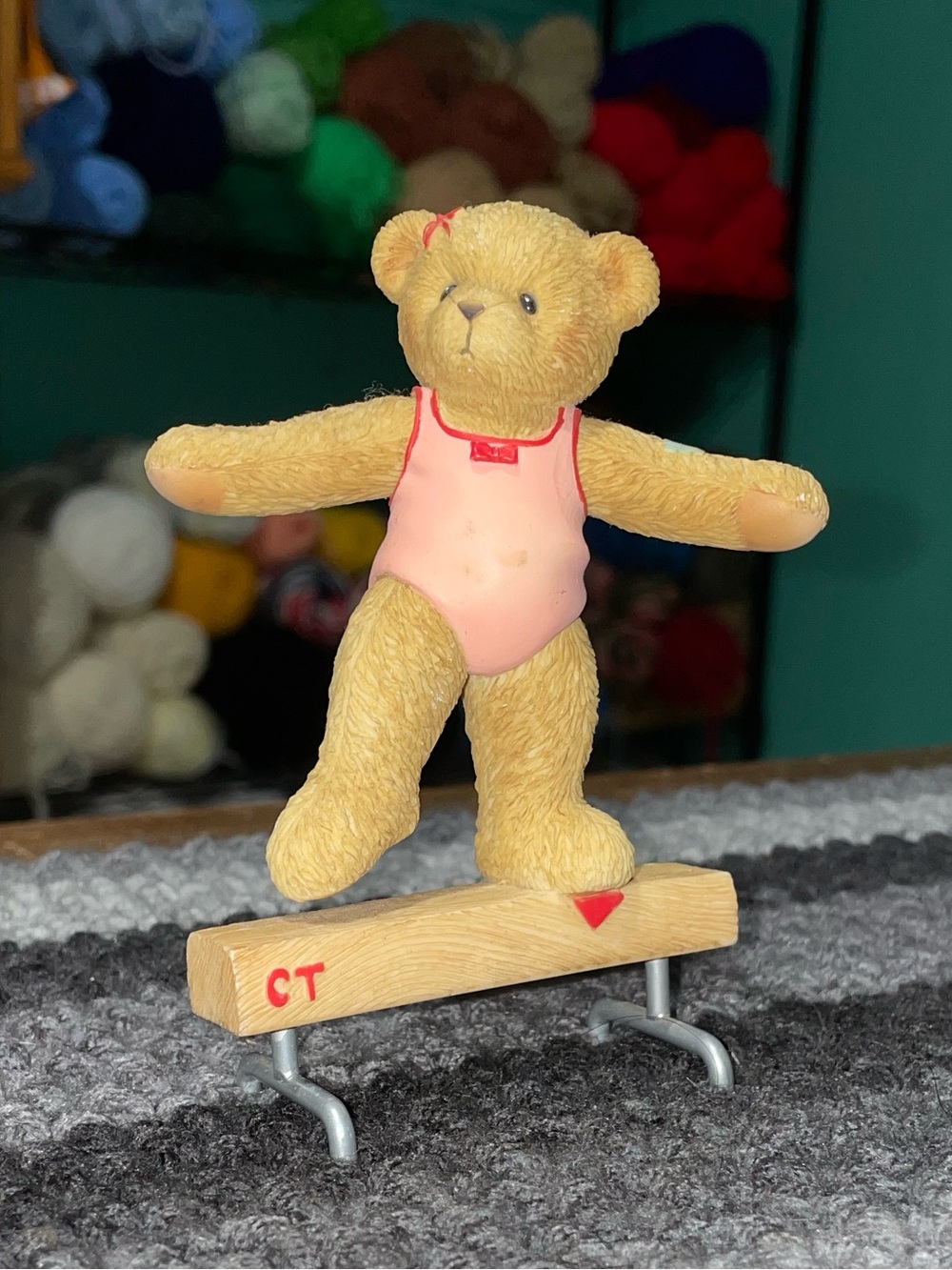 Rare Cherished Teddies "Timberle: Friendship Gives Your Life Good Balance"